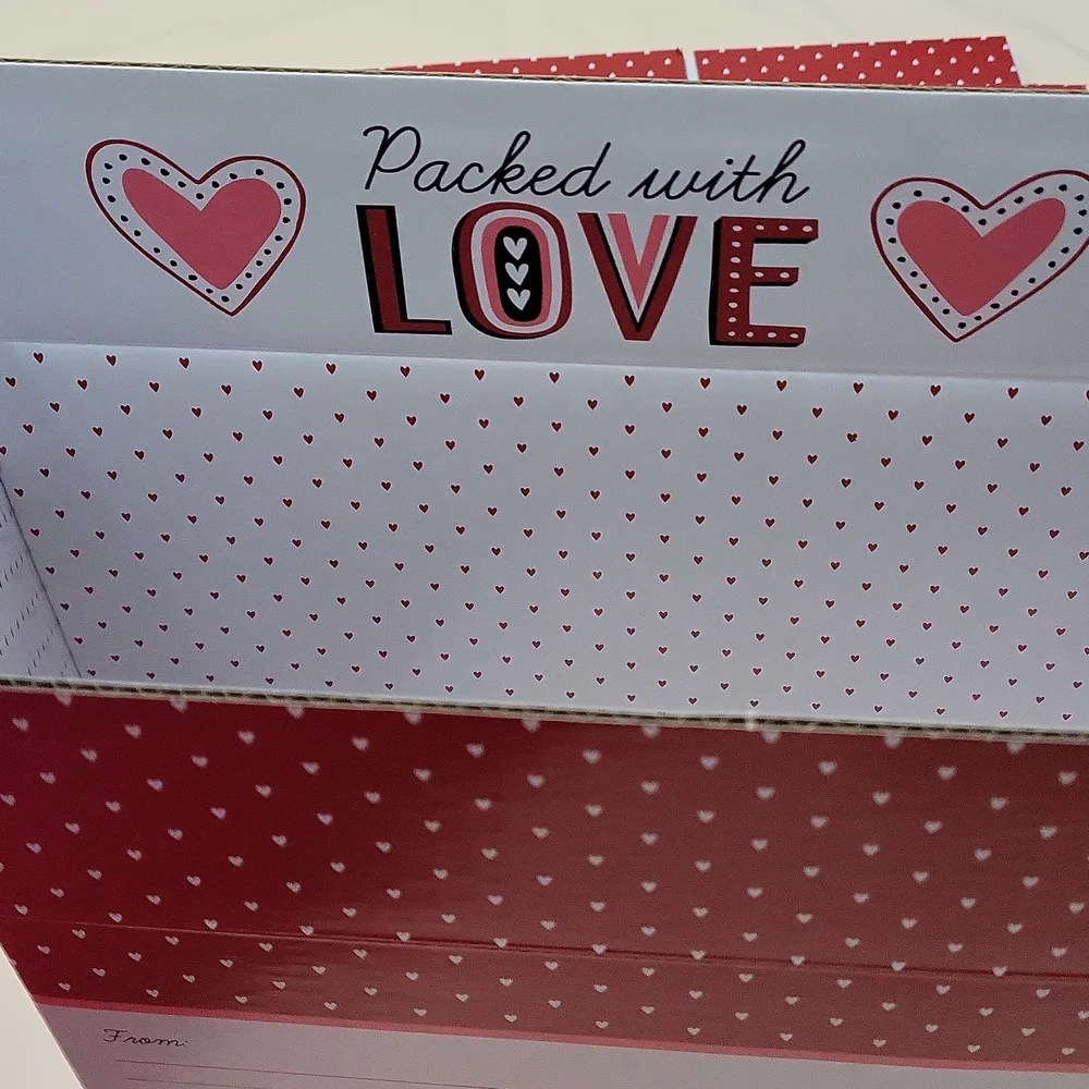 4 Valentine's Cardboard Boxes